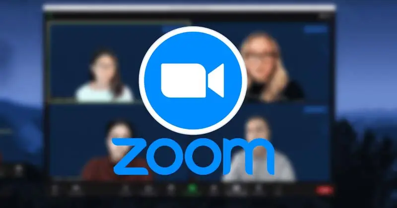 Zoom Call Effect for a Distracting Background