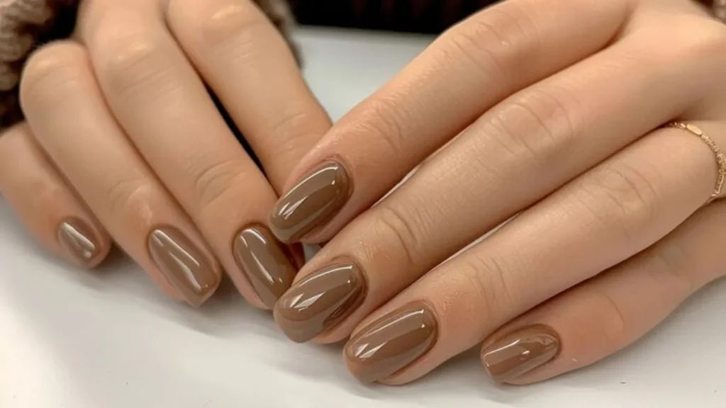 How to Get the Perfect Light Brown Nails Color Backstageviral.com