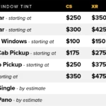 Window Tint Cost